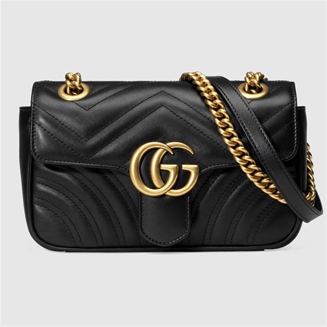 Gucci Small GG Matelassé Shoulder Bag 